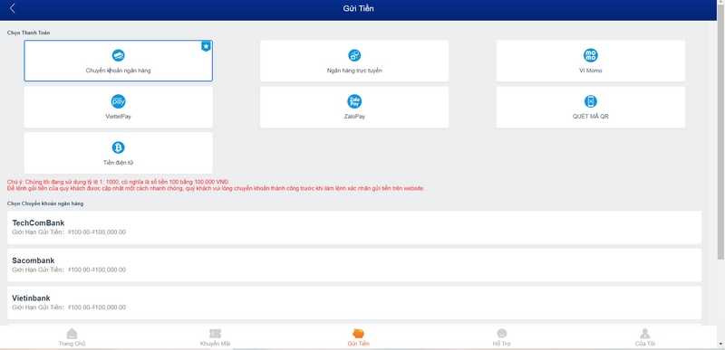 Nạp tiền Ole777 - Bật mí các bước giao dịch cho người mới 1 Phương Thức Nạp Tiền Ole777 Đang Triển Khai Rất Đa Dạng